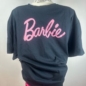 Barbie Black and Pink Ladies T-Shirt